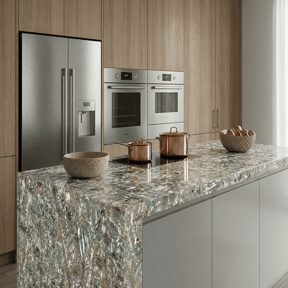Mother of Pearl semi precious slab